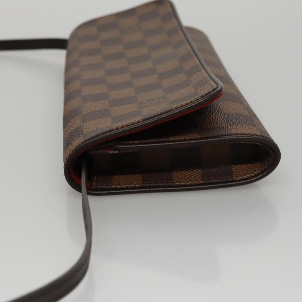 Louis Vuitton Twin Brown Canvas Shoulder Bag (Pre-Owned)