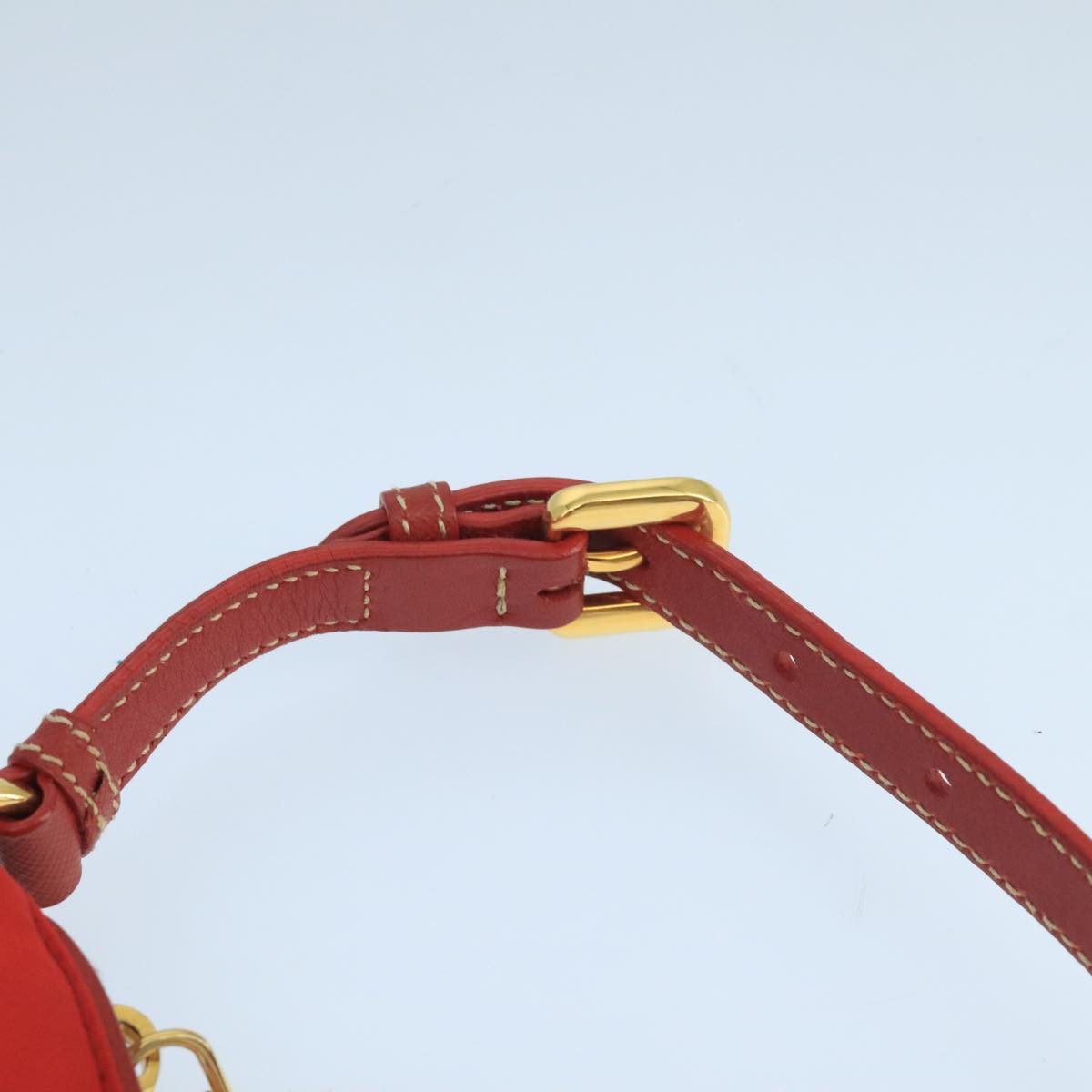 Prada Re-Nylon Red Synthetic Shoulder Bag (Pre-Owned)