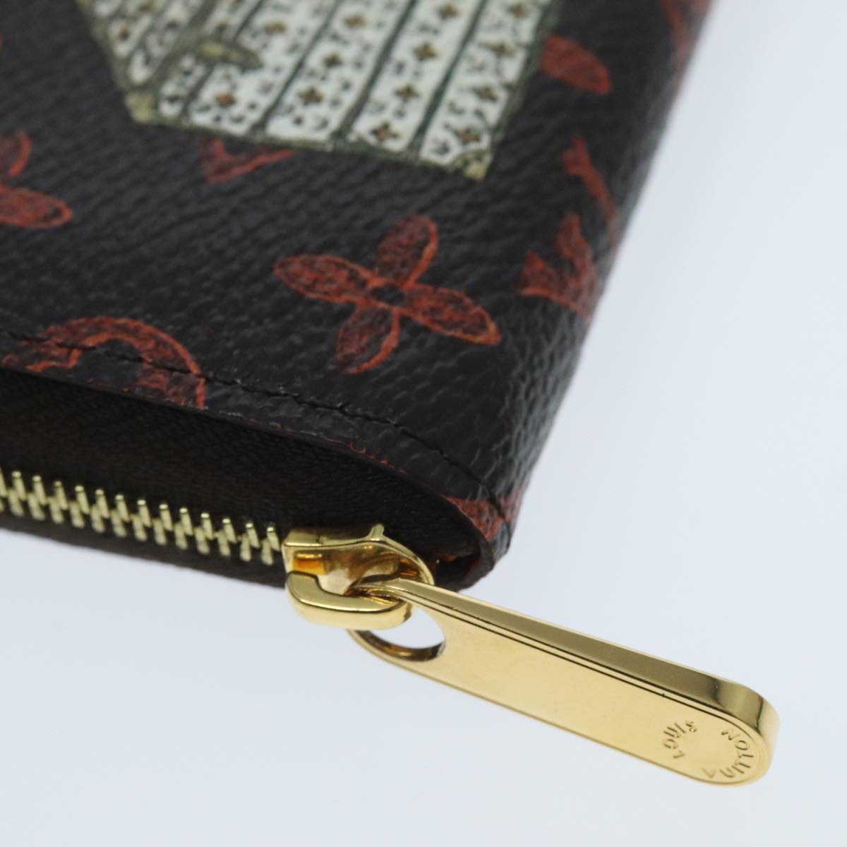 Louis Vuitton Coin Purse Brown Canvas Wallet  (Pre-Owned)