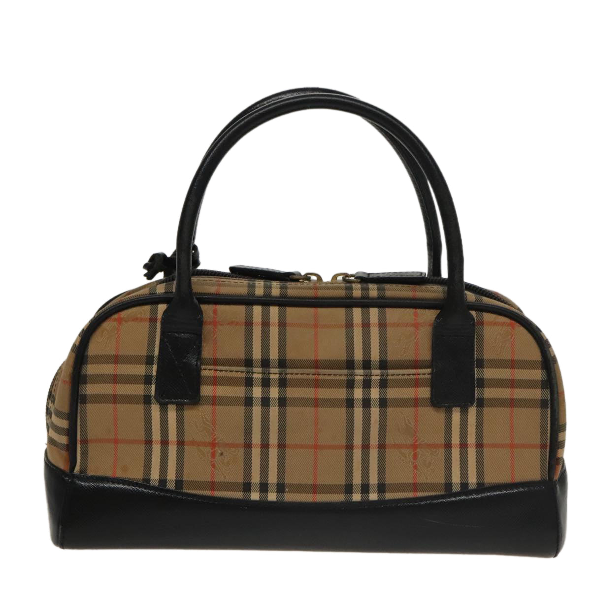 Burberry Nova Check Beige Canvas Tote Bag (Pre-Owned)