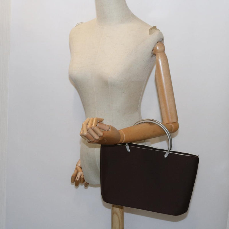 Chanel Brown Synthetic Handbag (Pre-Owned)