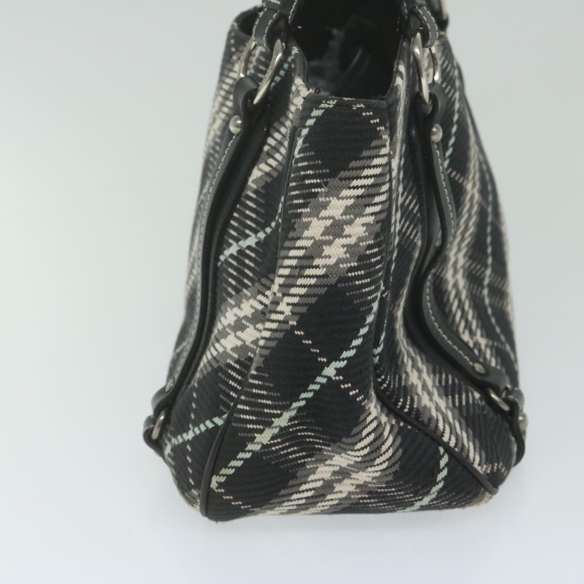 Burberry Black Canvas Tote Bag (Pre-Owned)