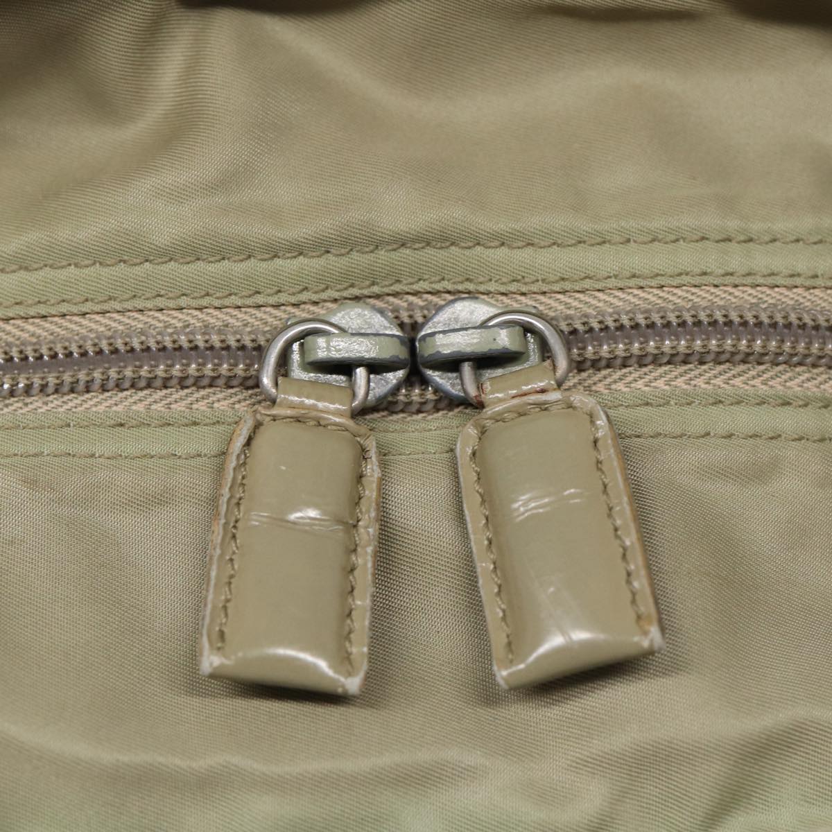 Prada Tessuto Beige Synthetic Tote Bag (Pre-Owned)