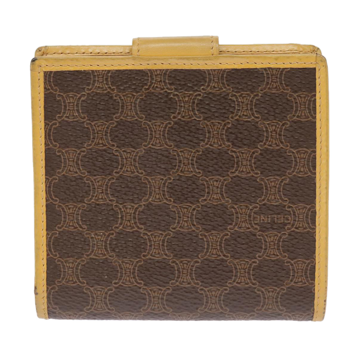 Céline Brown Canvas Wallet  (Pre-Owned)