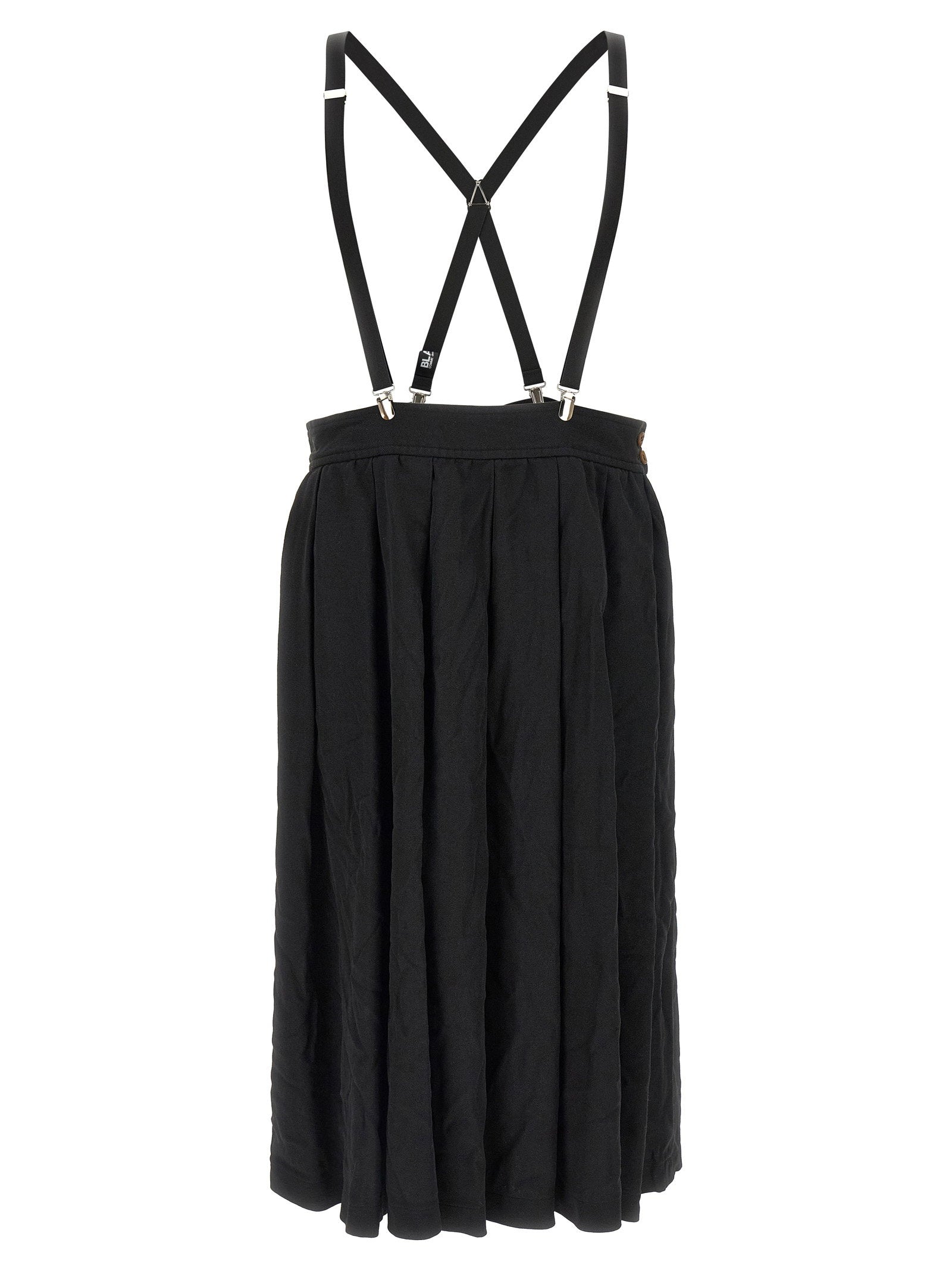 Comme Des Garcons Black Men's Suspender Skirt