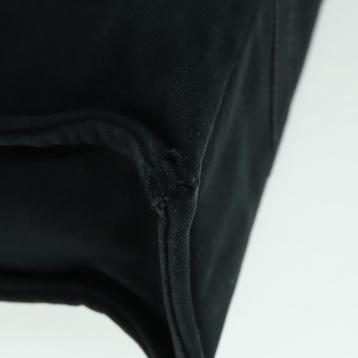 Hermès Fourre Tout Black Canvas Handbag (Pre-Owned)