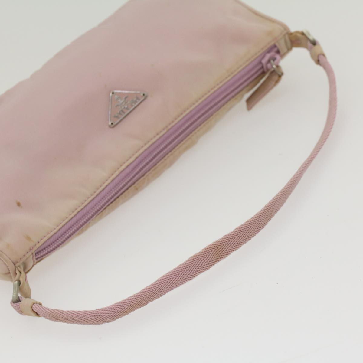 Prada Pink Synthetic Clutch Bag (Pre-Owned)