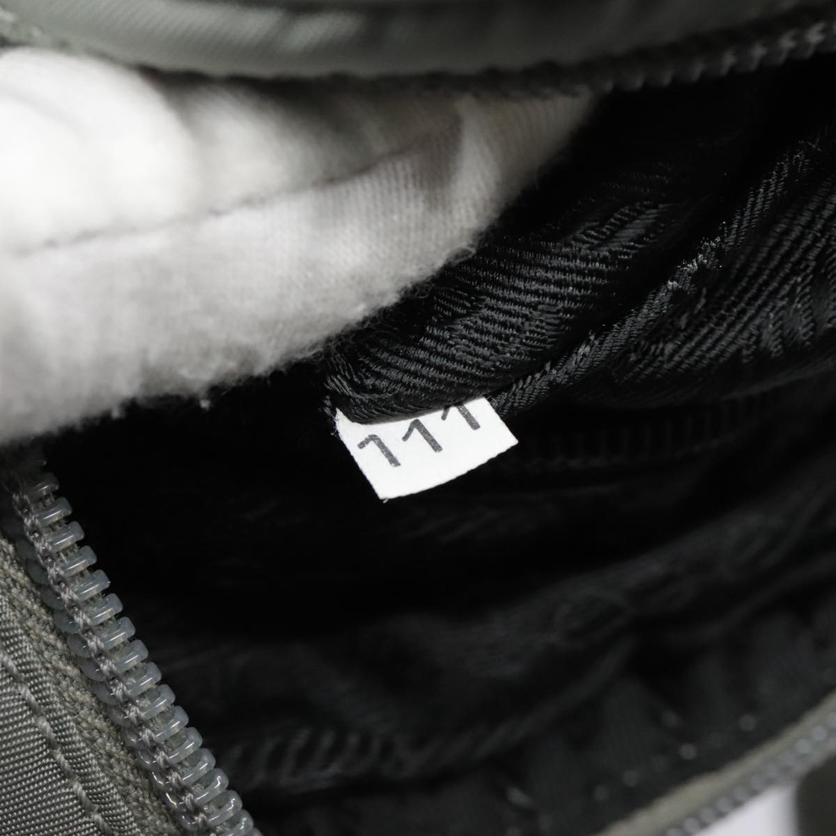 Prada Sports Grey Synthetic Shoulder Bag (Pre-Owned)