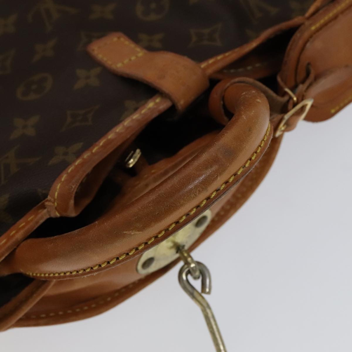 Louis Vuitton Garment Case Brown Canvas Travel Bag (Pre-Owned)
