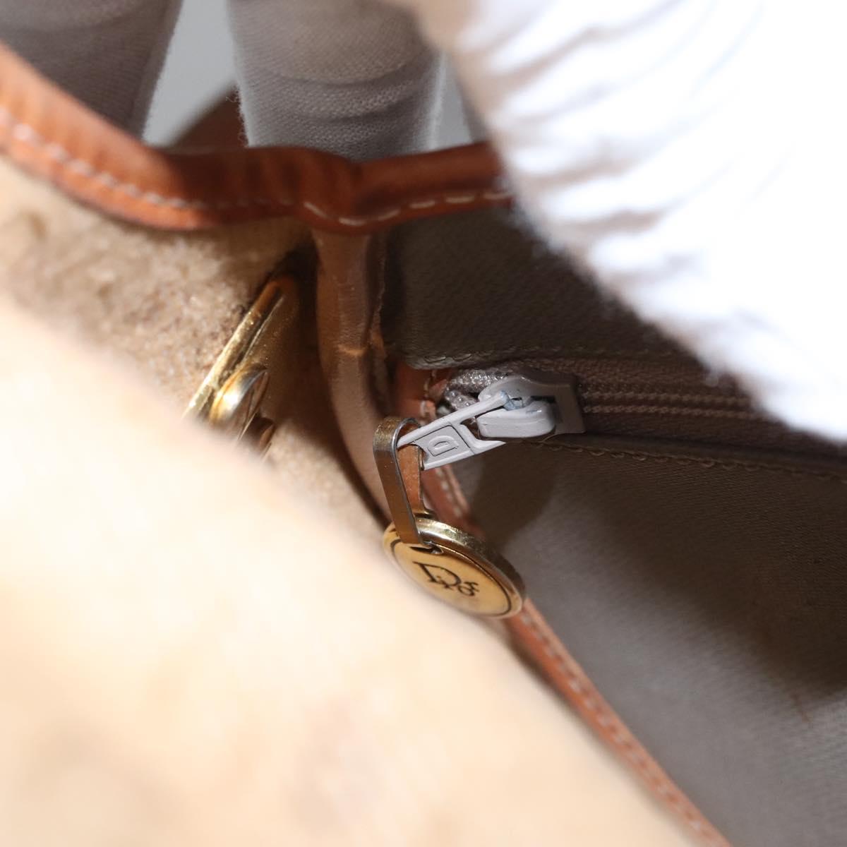 Dior Grey Canvas Shoulder Bag (Pre-Owned)