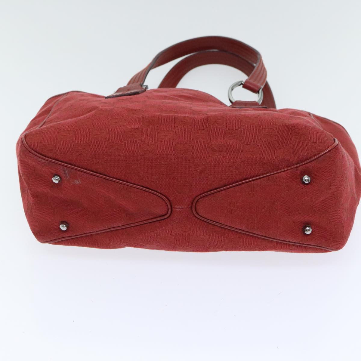 Gucci Mini C Red Canvas Tote Bag (Pre-Owned)