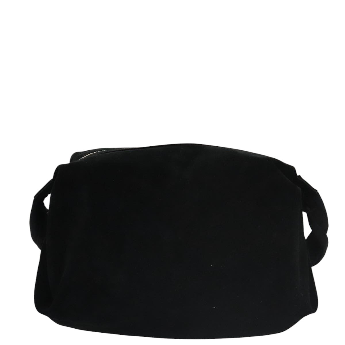 Chanel Black Suede Shoulder Bag (Pre-Owned)