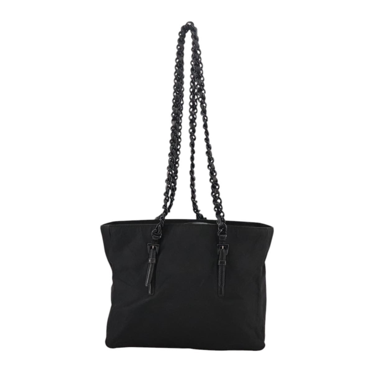Prada Black Synthetic Shoulder Bag (Pre-Owned)