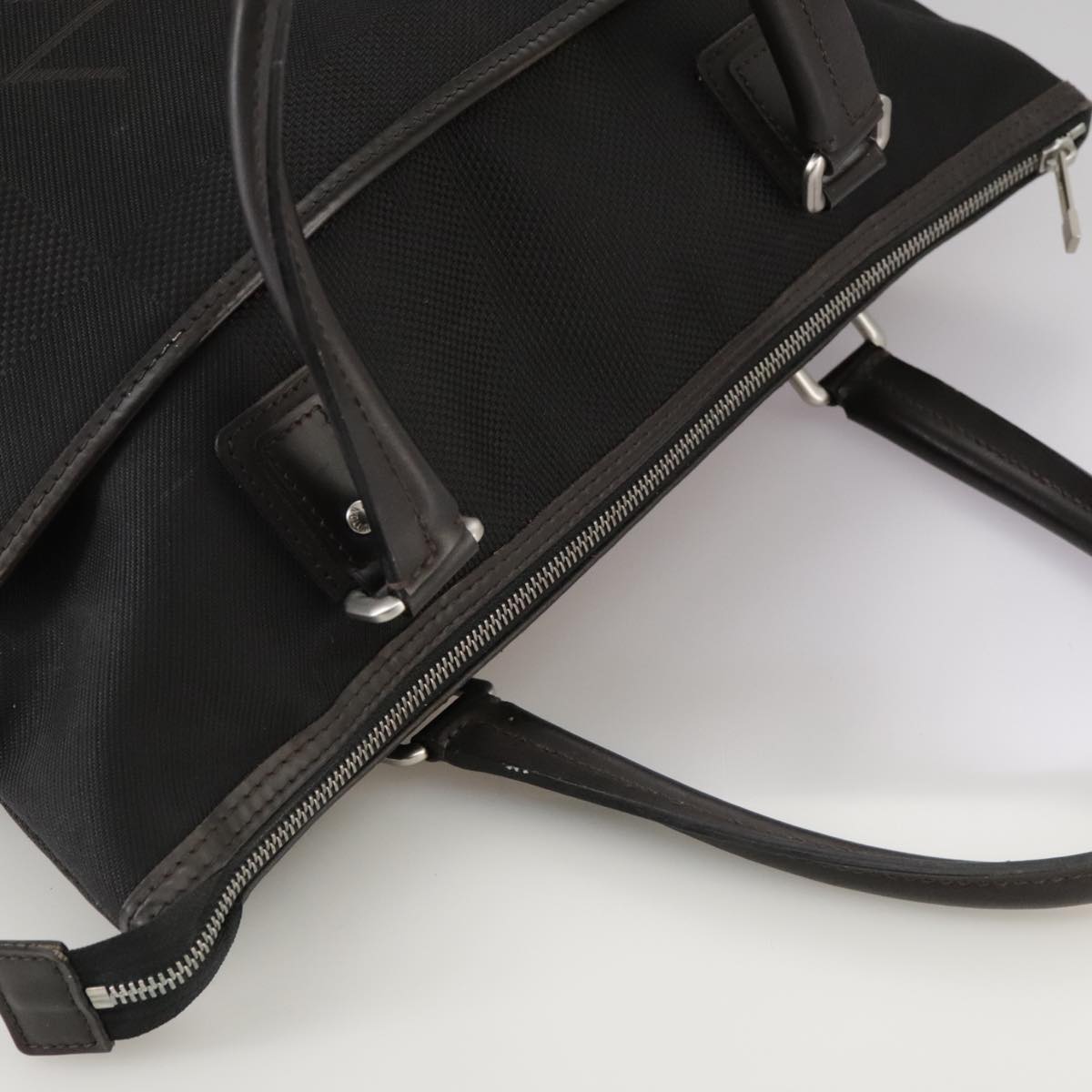 Louis Vuitton Shopping Black Canvas Tote Bag (Pre-Owned)