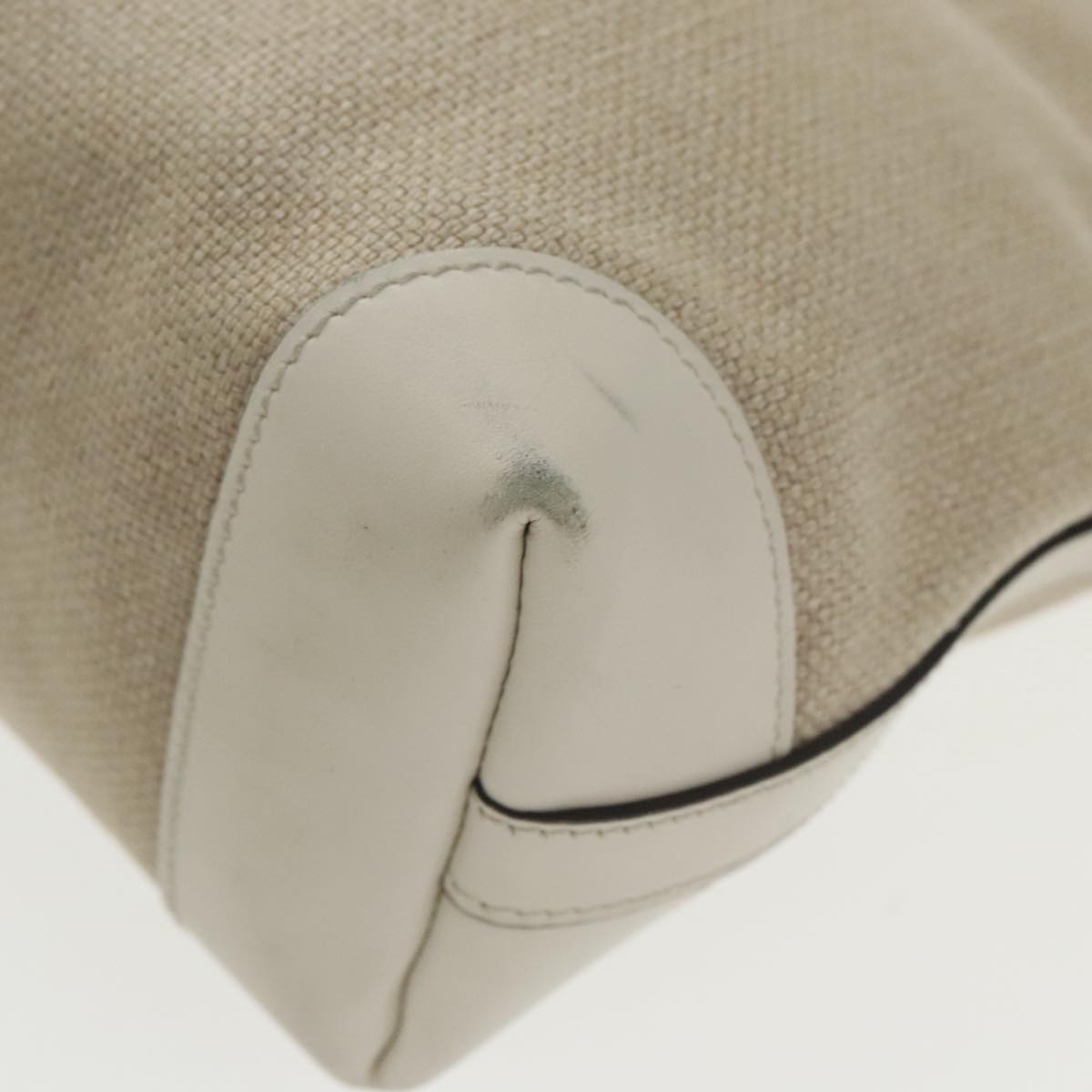 Gucci Beige Canvas Tote Bag (Pre-Owned)