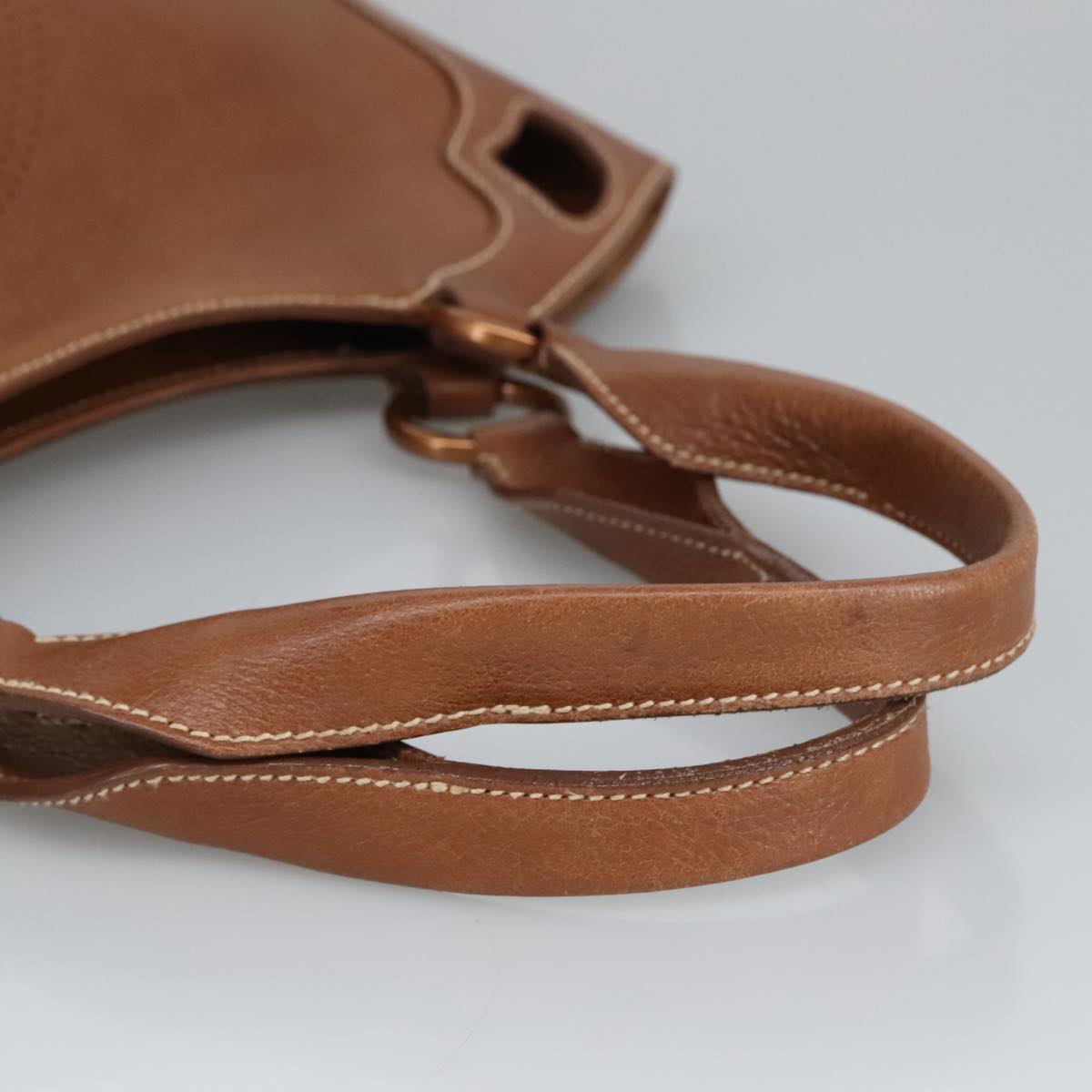 Cartier Must De Cartier Brown Leather Handbag (Pre-Owned)