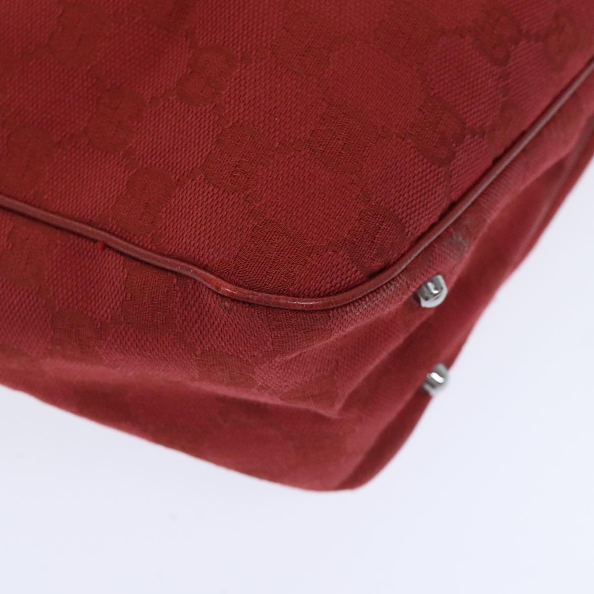 Gucci Mini C Red Canvas Tote Bag (Pre-Owned)