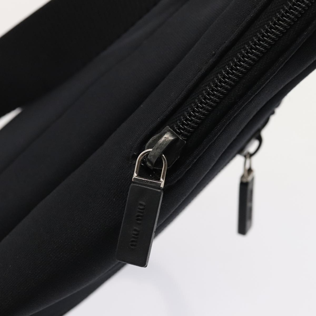 Miu Miu Black Synthetic Shoulder Bag (Pre-Owned)