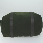 Prada Tessuto Green Synthetic Travel Bag (Pre-Owned)