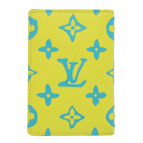 Louis Vuitton Organizer De Poche Yellow Canvas Wallet  (Pre-Owned)