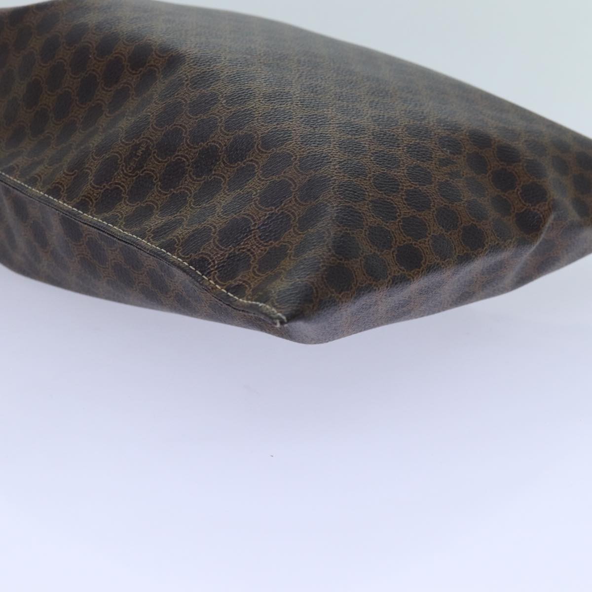 Céline Macadam Brown Canvas Clutch Bag (Pre-Owned)