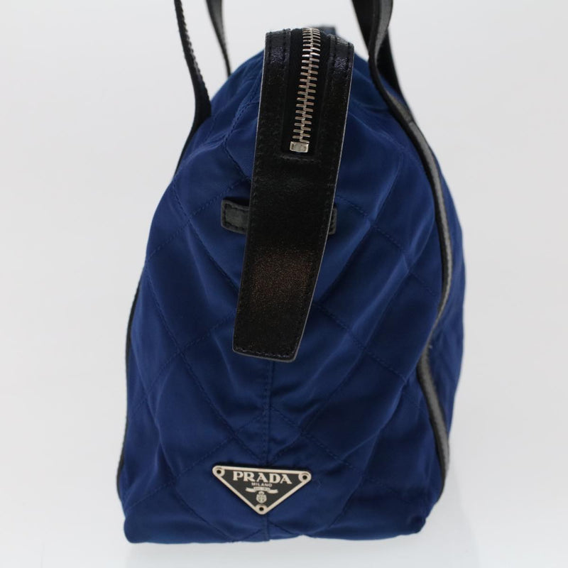 Prada Navy Synthetic Shoulder Bag (Pre-Owned)
