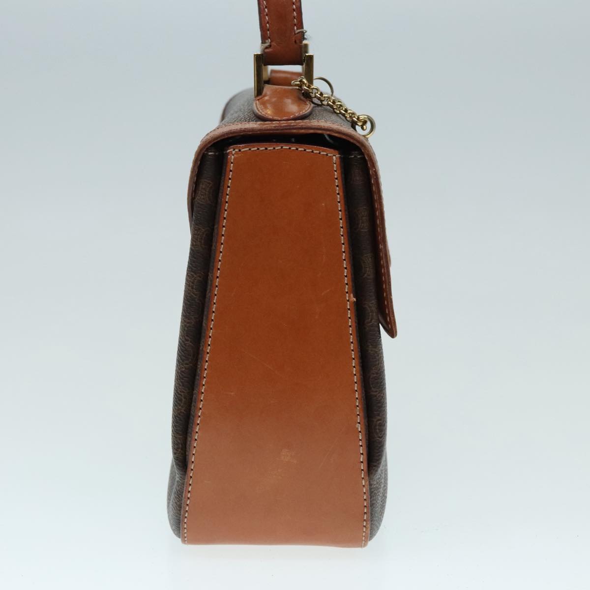 Céline Brown Canvas Handbag (Pre-Owned)