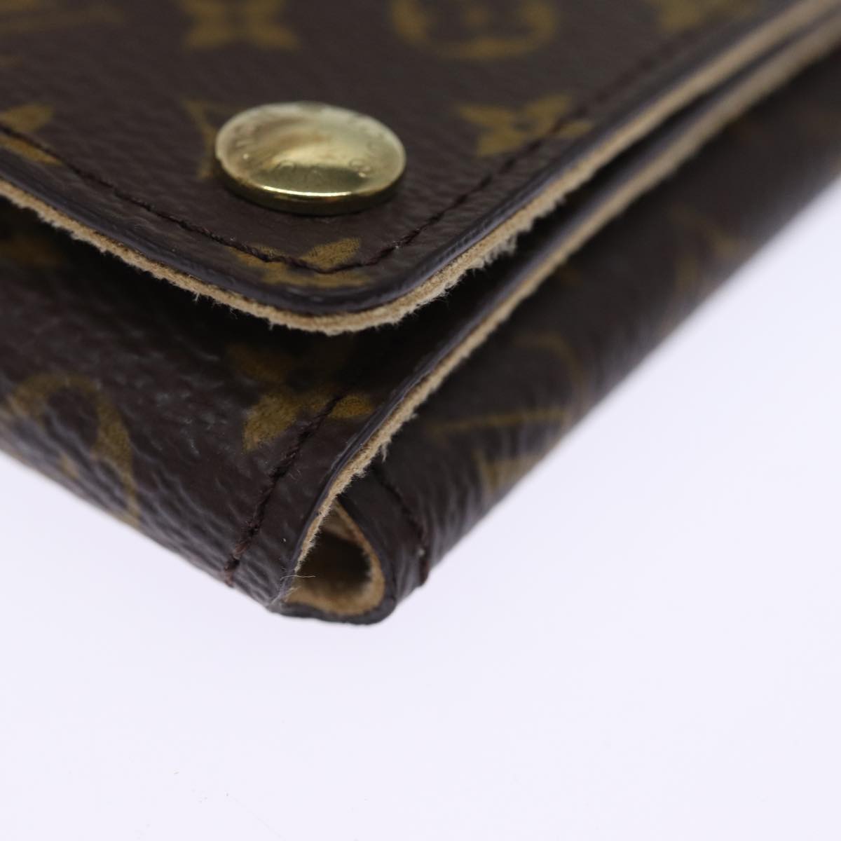 Louis Vuitton Jewelry Case Brown Canvas Jewelleryset Jewelry (Pre-Owned)