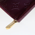 Louis Vuitton Portefeuille Zippy Purple Patent Leather Wallet  (Pre-Owned)