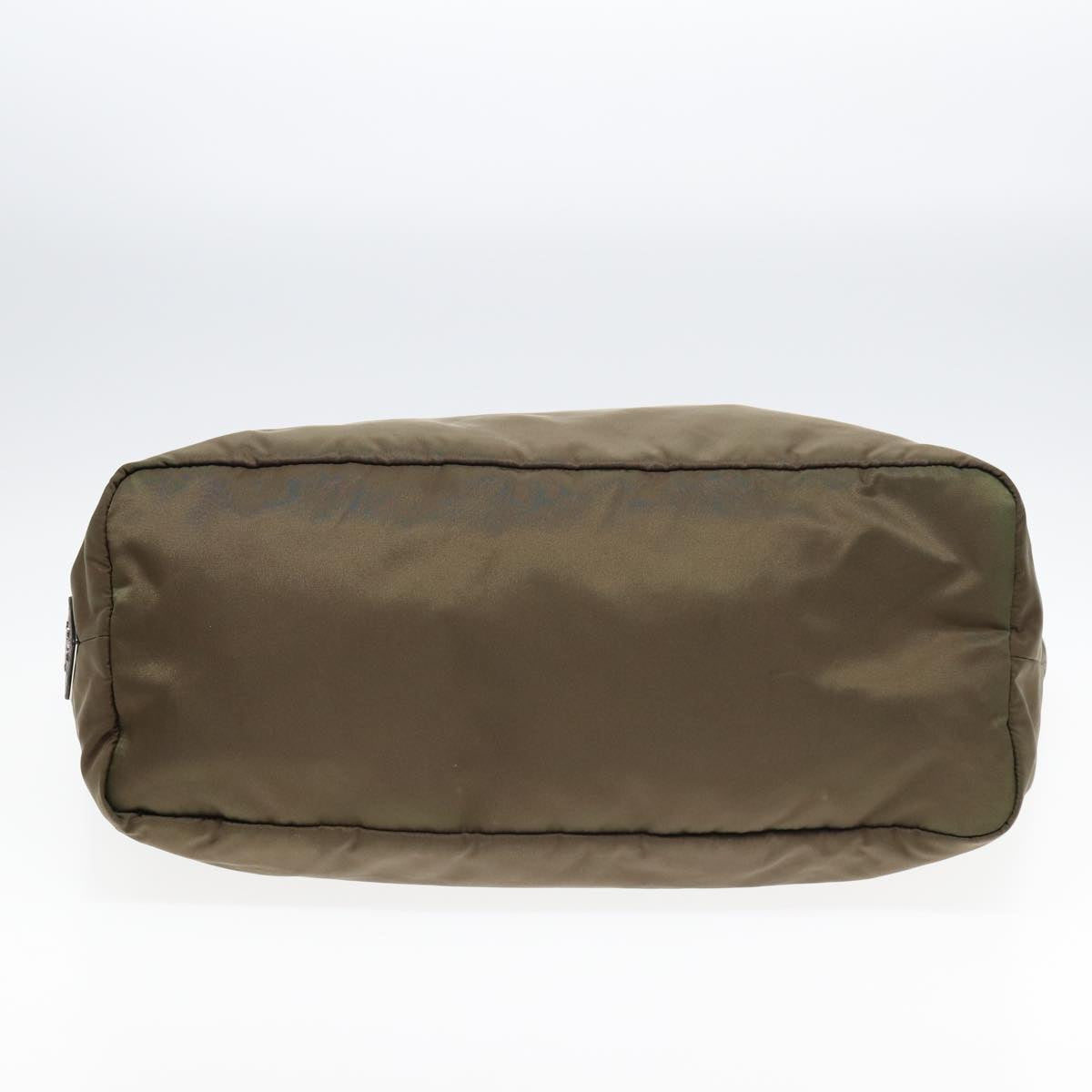 Prada Tessuto Khaki Synthetic Tote Bag (Pre-Owned)
