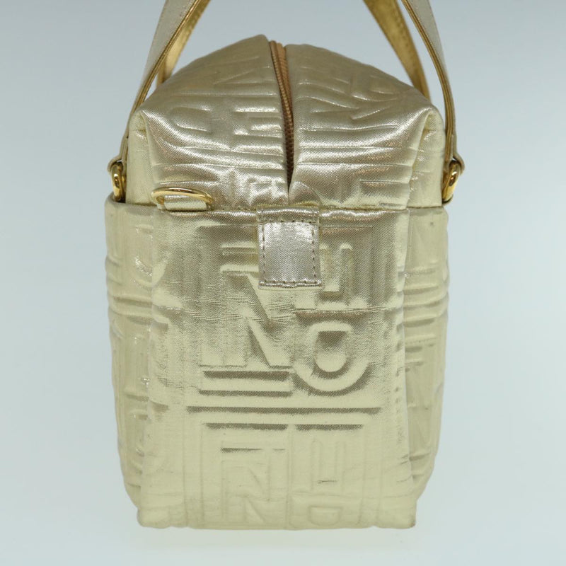 Fendi Gold Synthetic Handbag (Pre-Owned)