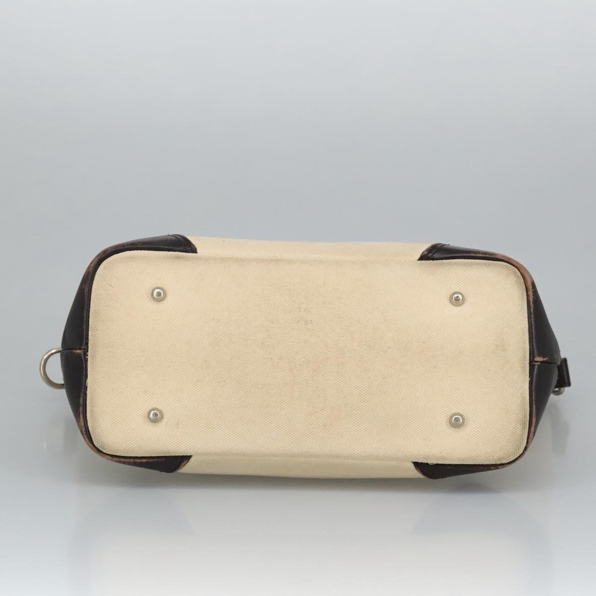 Burberry Beige Canvas Tote Bag (Pre-Owned)
