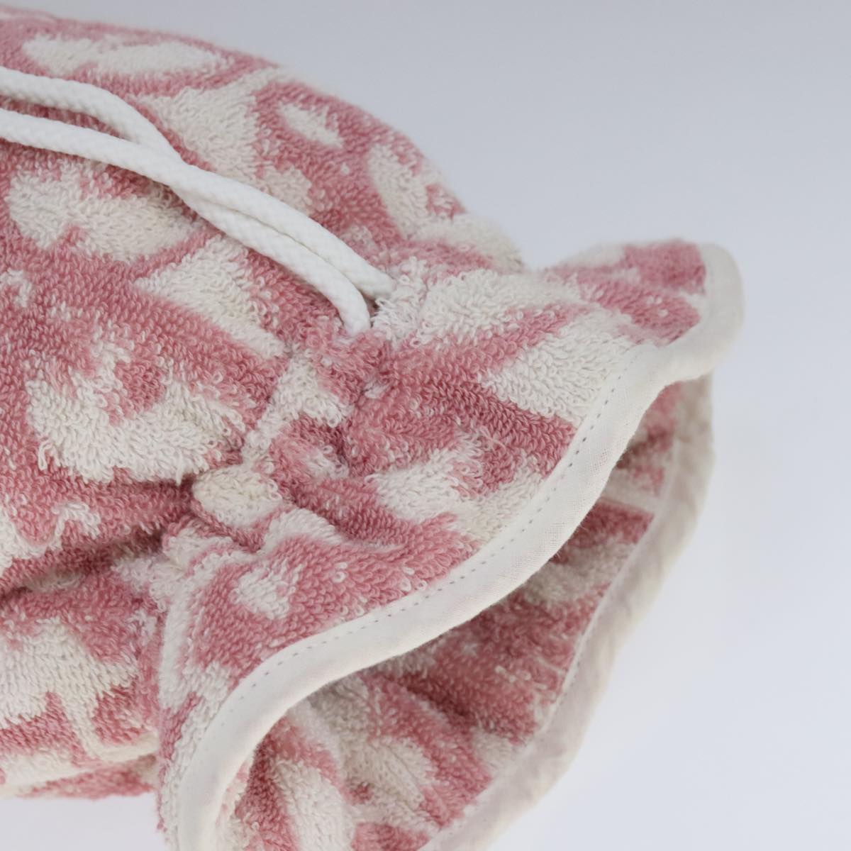 Dior Trotter Pink Cotton Clutch Bag (Pre-Owned)