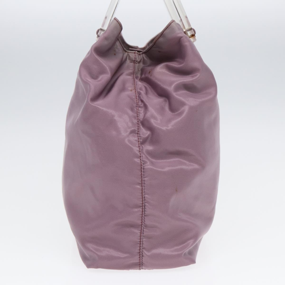 Prada Tessuto Pink Synthetic Handbag (Pre-Owned)