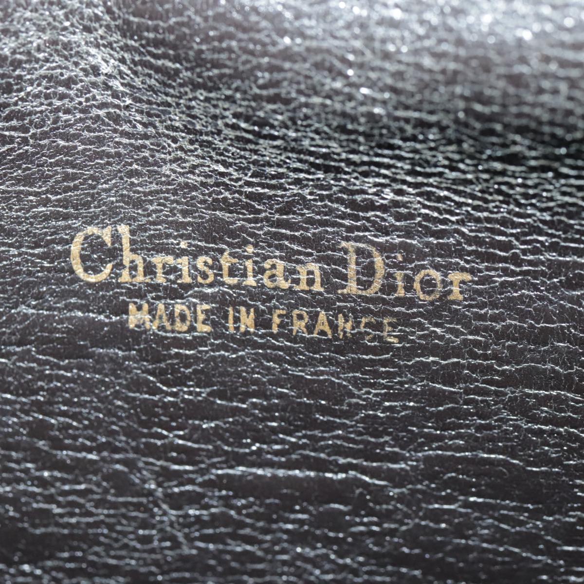 Dior Trotter Brown Canvas Shoulder Bag (Pre-Owned)
