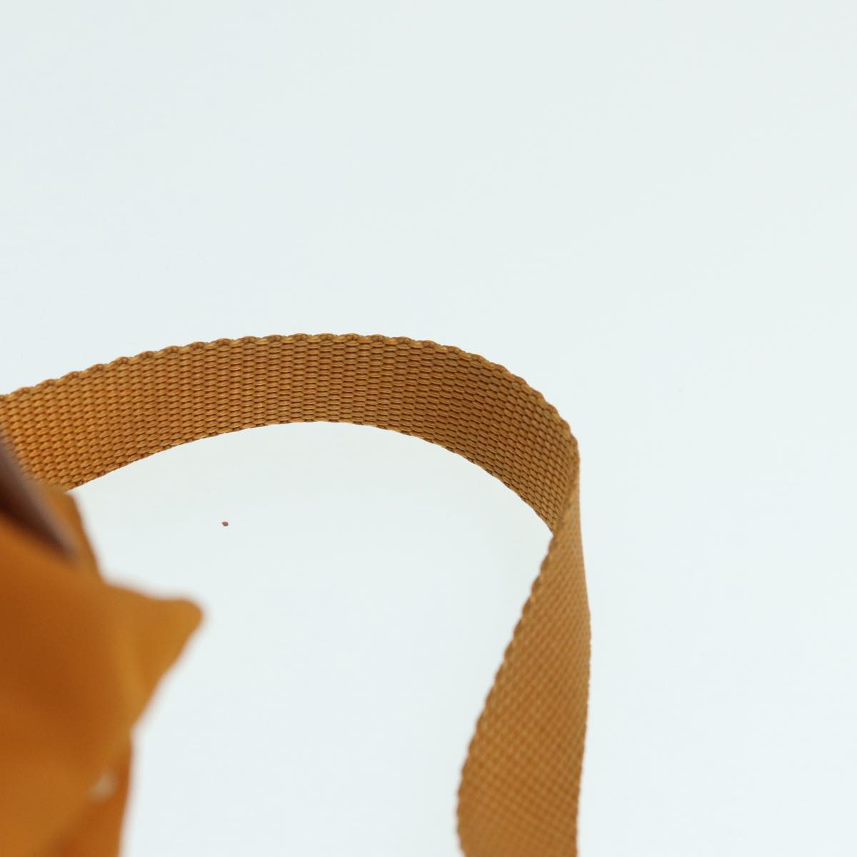 Prada Tessuto Orange Synthetic Clutch Bag (Pre-Owned)