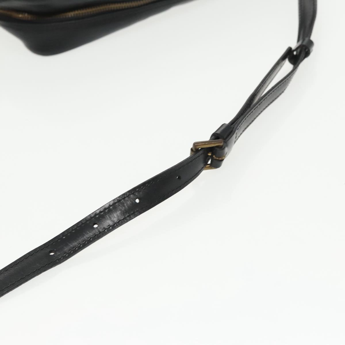 Louis Vuitton Trocadéro Black Leather Shoulder Bag (Pre-Owned)