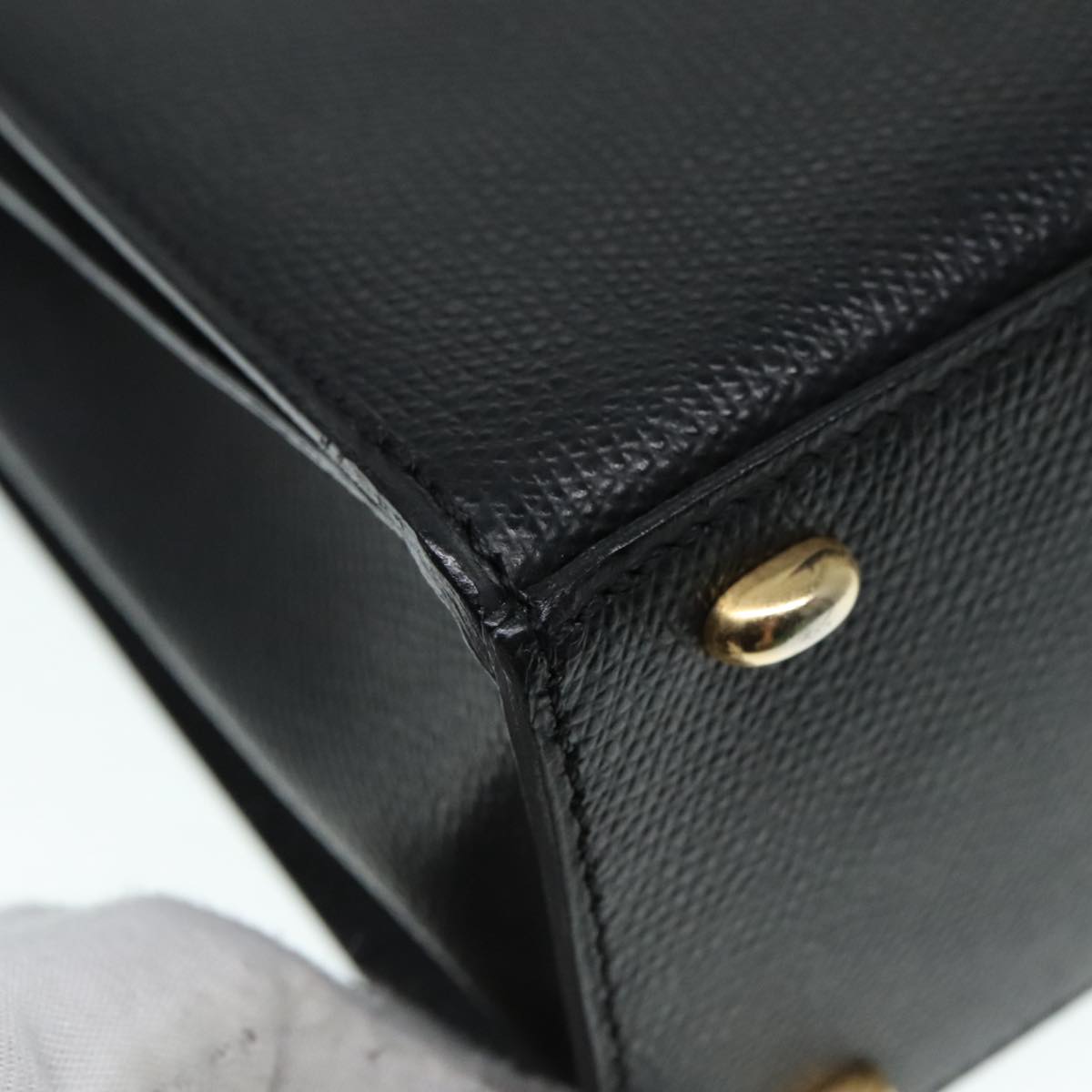 Céline Black Leather Handbag (Pre-Owned)