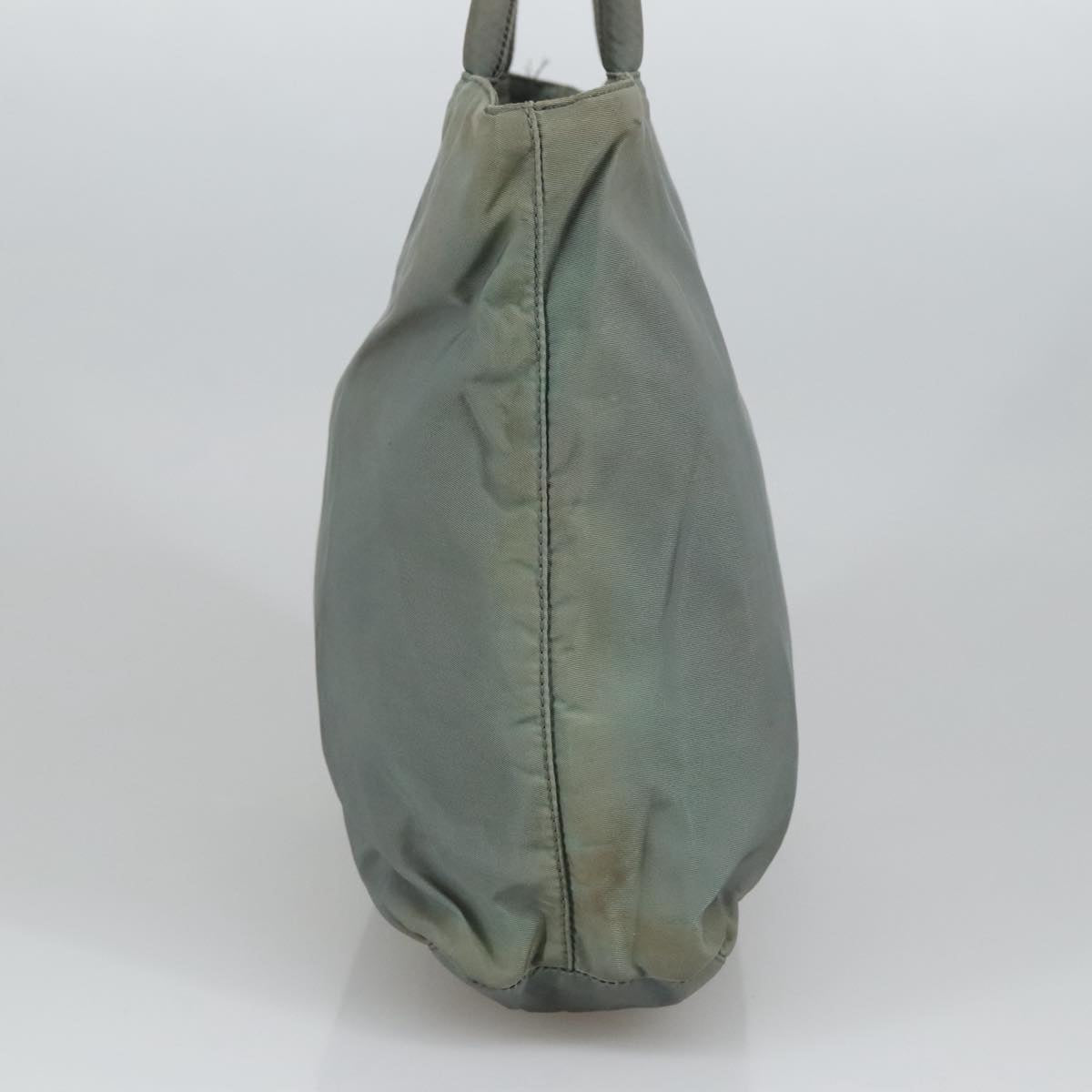 Prada Tessuto Khaki Synthetic Handbag (Pre-Owned)