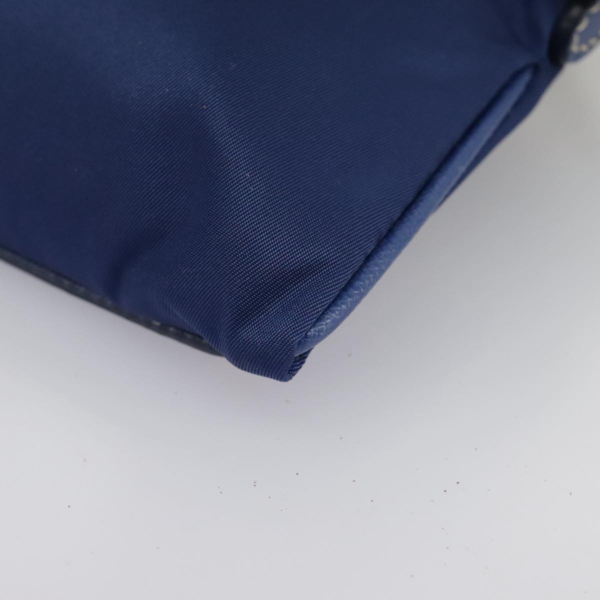 Prada Blue Synthetic Clutch Bag (Pre-Owned)