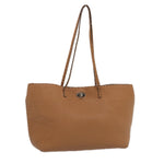 Fendi Brown Leather Tote Bag (Pre-Owned)