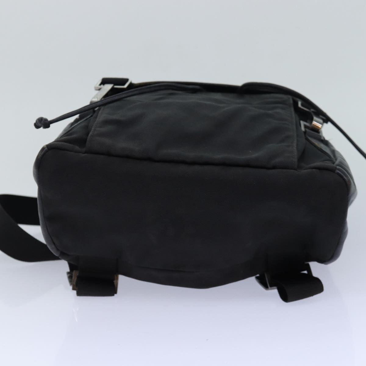 Gucci Black Synthetic Backpack Bag (Pre-Owned)