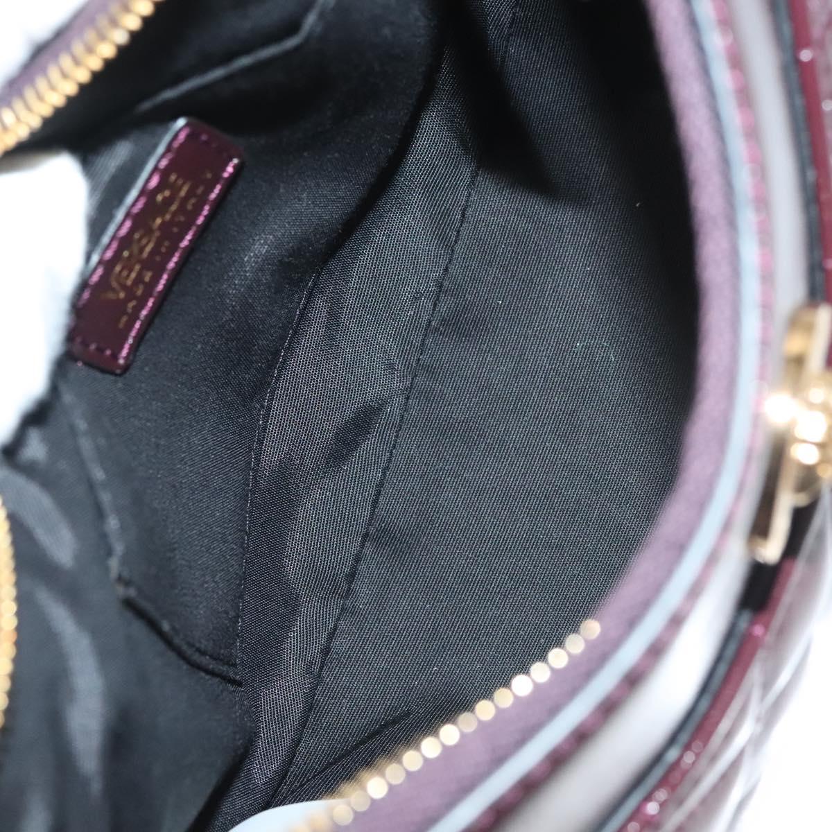 Versace Brown Leather Shoulder Bag (Pre-Owned)