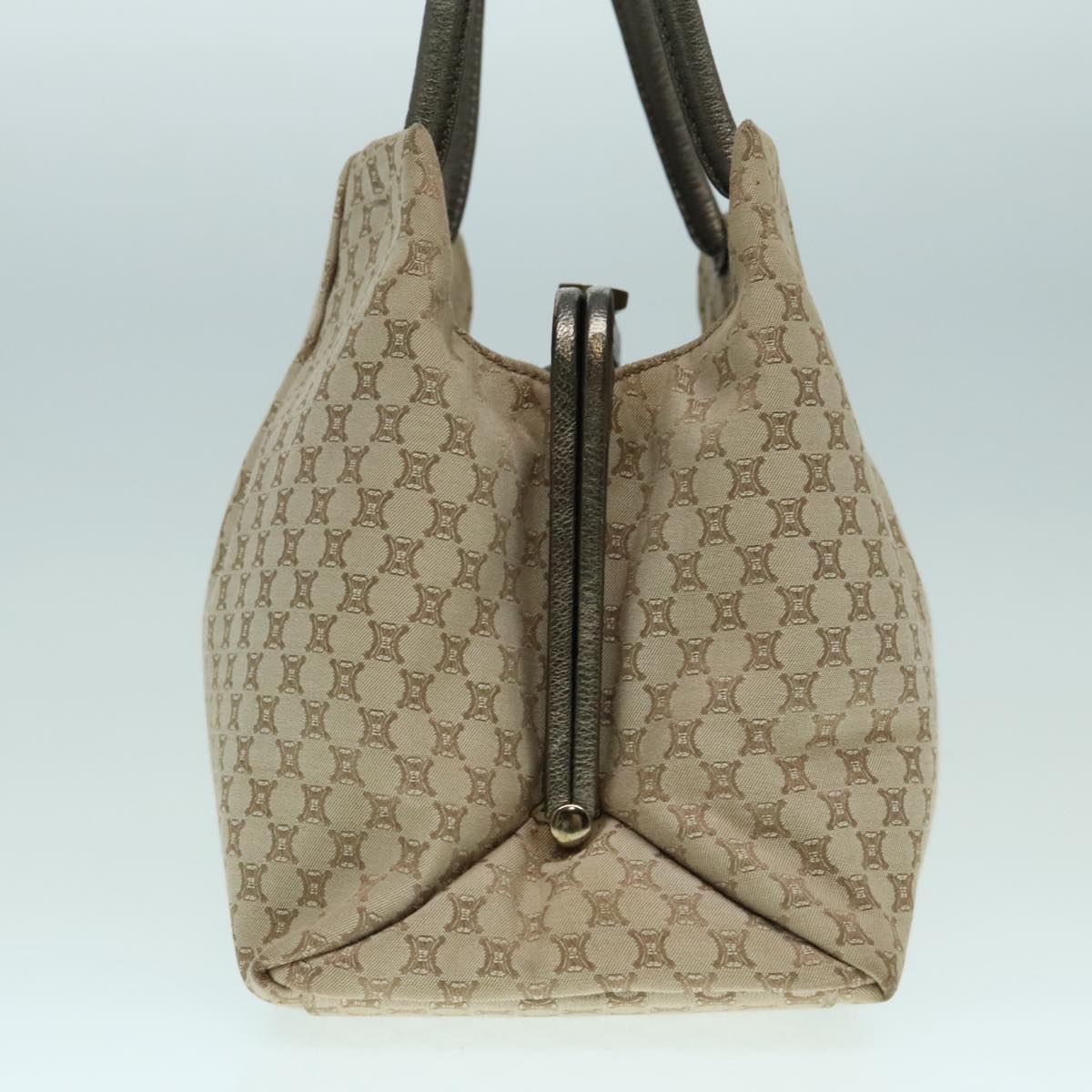 Céline Macadam Beige Canvas Shoulder Bag (Pre-Owned)