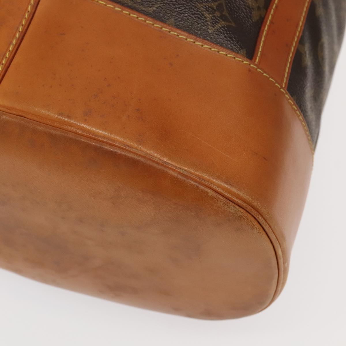 Louis Vuitton Randonnée Brown Canvas Shoulder Bag (Pre-Owned)