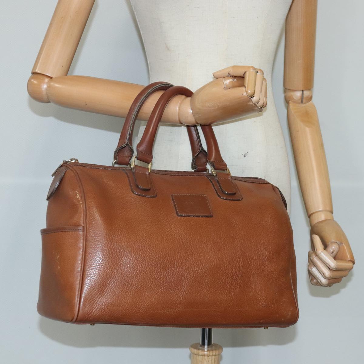 Burberry Brown Leather Handbag (Pre-Owned)