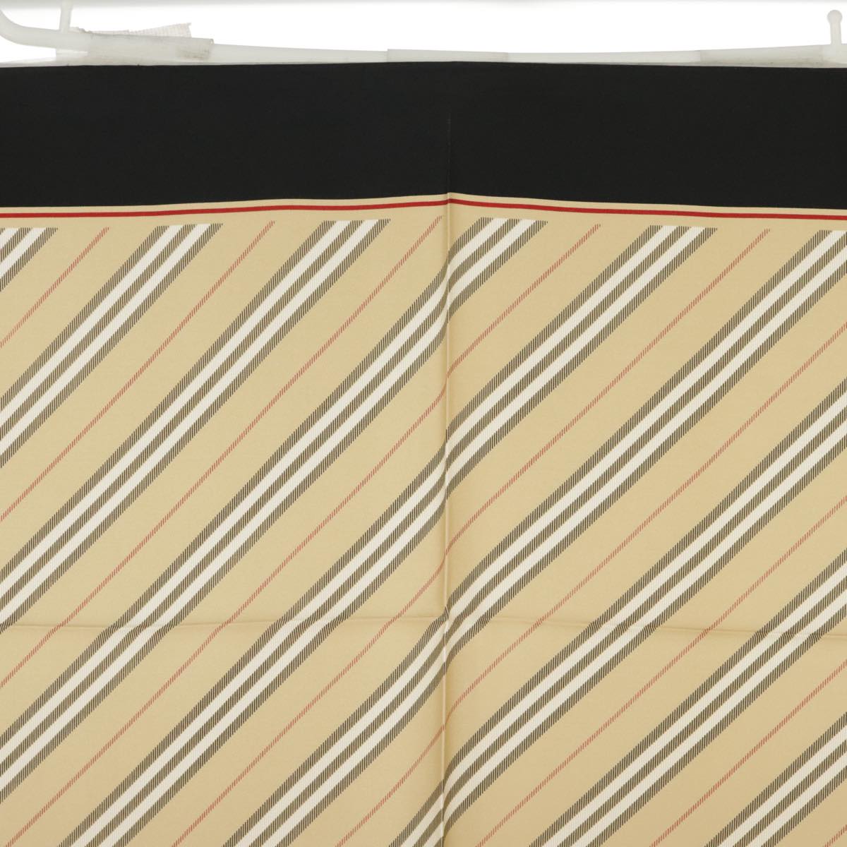 Burberry Beige Silk Scarf  (Pre-Owned)