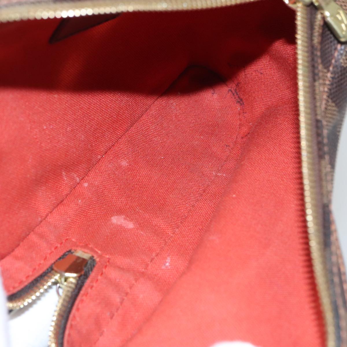 Louis Vuitton Geronimos Brown Canvas Shoulder Bag (Pre-Owned)