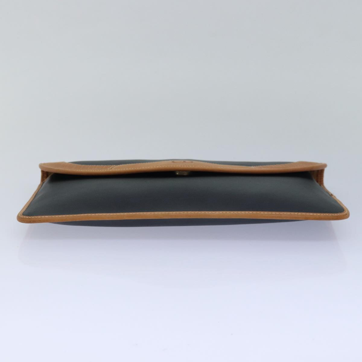 Dior Cd Navy Synthetic Clutch Bag (Pre-Owned)