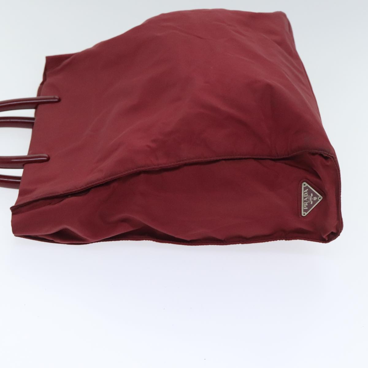 Prada Red Synthetic Handbag (Pre-Owned)